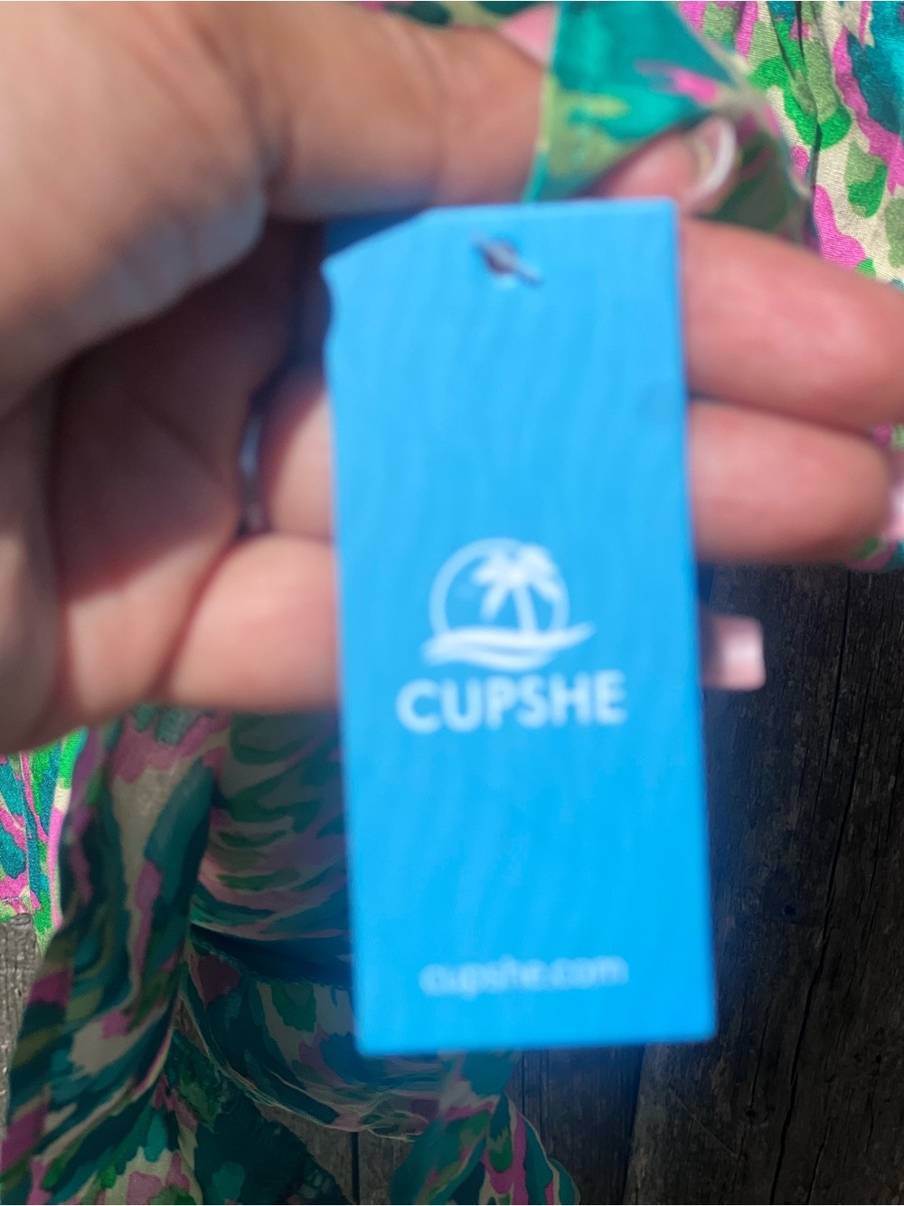 Cupshe Colorful Abstract Print V-Neck Romper Size Small - Picture 6 of 11
